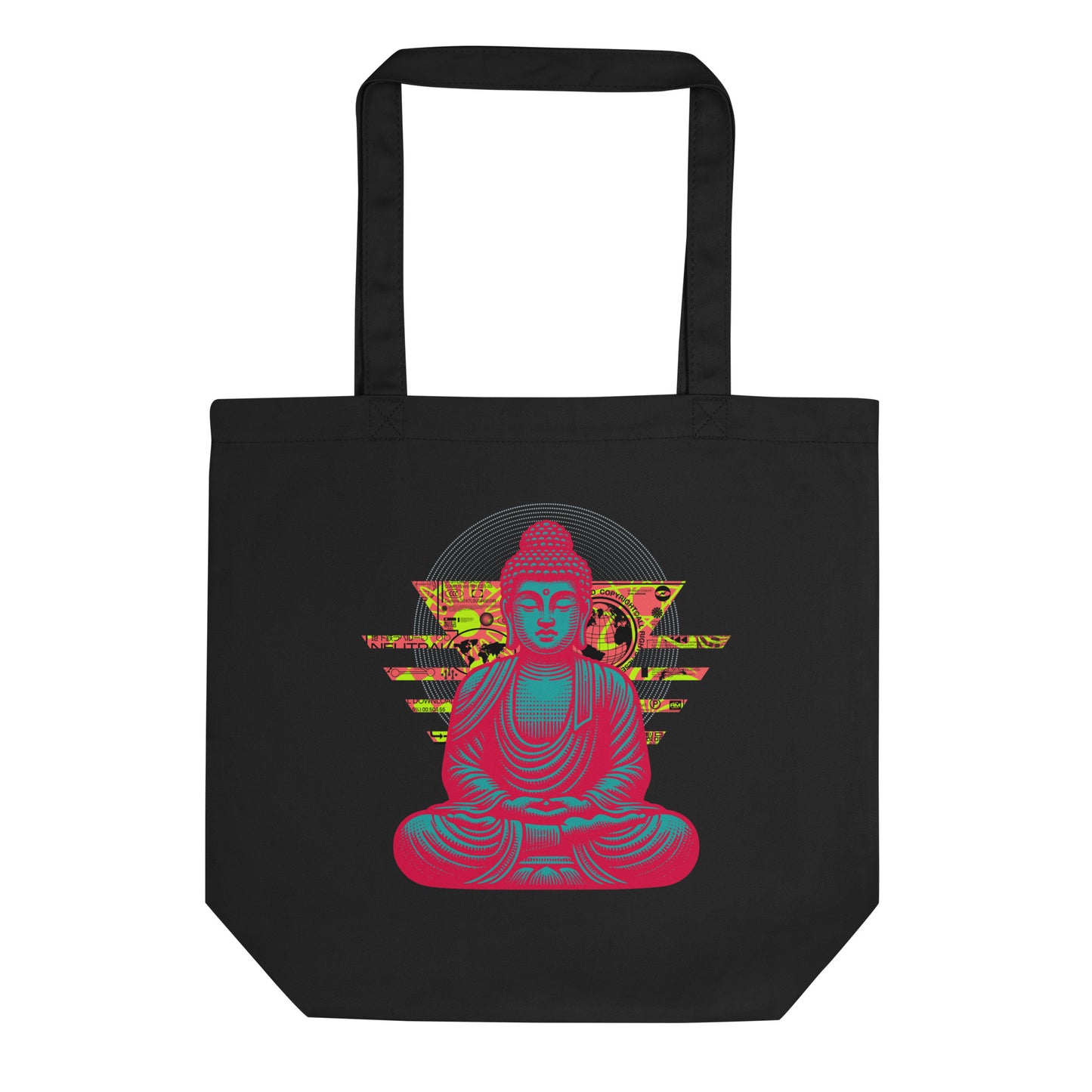 NEON BUDDHA TOTE